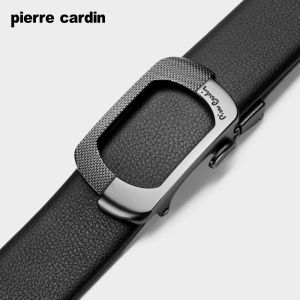 Pierre Cardin | Dây Nịt Da Thật Dành Cho Nam Kinh Doanh Phong Cách Bán Chính Thức Mới