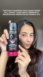 Loreal/Loreal Elseve FALL Resist 3X HITAM Shampo Dan Conditioner Rambut Rontok Perawatan Rambut Loreal 155Ml - Lazada