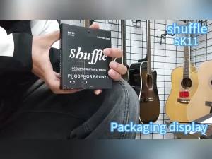 IRIN | Dây Đàn Guitar Acoustic Lõi Thép Cacbon Cao Cấp Shuffle SM11 Dành Cho Đàn Guitar Folk Phụ Kiện Đàn Guitar Kim Loại