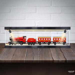 Harry Potter Hogwarts Express And Hogsmeade Station Dust Cover Display Box Suitable for 76423 Model Showcases