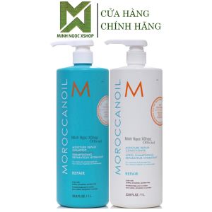 Dầu gội xả phục hồi độ ẩm Moroccanoil Moisture Repair 1000ML