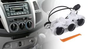 Công Tắc Bảng Điều Khiển Máy Sưởi Điều Hòa Toyota Hilux N70 55900-0K011 Nhựa Đen Phụ Tùng Ô Tô Dành Cho Các Mẫu Xe 2005-2011