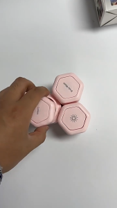 3PCS Magnetic Travel Capsules Refillable Bottles Magnetic Travel Capsules Travel Container Capsule Set