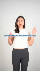 YESAMALIKA DENIM CUTBRAY BASIC Pants | Celana Panjang Cutbray DENIM STRETCH Size Reguler dan Jumbo