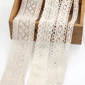 5meter/lot Beautiful Lace Ribbon Tape Lace Trim Fabric DIY Manual Hair Accessory Bow for Clothing Sewing Accessories Decoration