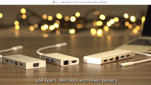 J5Create JCD376 USB-C Fully functional Mini Dock-VGA/ HDMI™/ Ethernet/ USB™3.1 HUB/ PD2.0