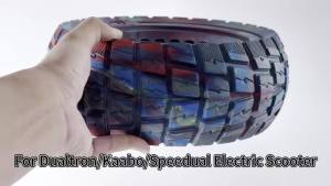 11Inch Solid Tire 90/65-6.5 for Dualtron Thunder for Kaabo Wolf For Zero Scooters Off-road Wear Resistant Puncture Proof Tyre