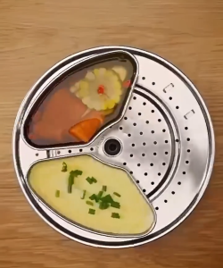 Wadah Kukus Panci Stainless Steel 304 Food Grade Anti Karat Serbaguna