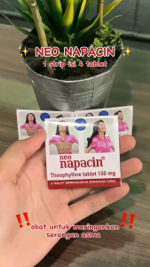 Neo Napacin Tablet 150mg isi 4 Tablet MEREDAKAN SESAK NAPAS
