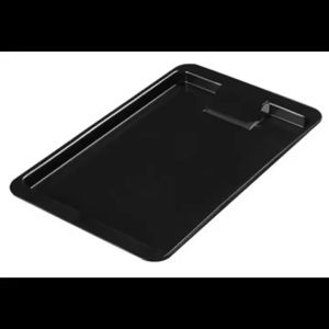 (Local spot goods) Black Multi-Purpose Rectangular Coin Tray Bill Tray Cash Tray For Bar Restaurant