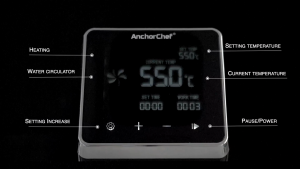 Máy nấu chậm chuyên nghiệp Sous Vide AnchorChef PRO1600S dùng cho gia đình nhà hàng thương hiệu Mỹ bản quốc tế - Công suất 1600W (BH 1 NĂM)