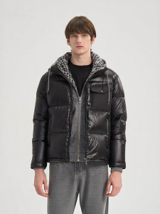 Rare | Men Thermal Stand-Collar Down Jacket Loose Fit