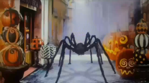 Nhện Đen Trang Trí Halloween Bằng Nhung Kích Thước Lớn 150cm – Decor Tường Phông Chụp Hình Tiệc