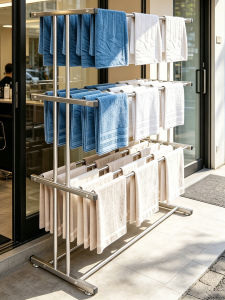 MUGG | Floor Standing Towel And Clothing Organizer Multi-level