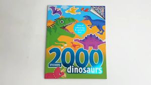 Dinosaurs 2000 Stickers Book To Do Fun Colouring & Activities For Kids