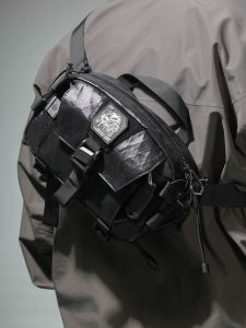 First Wolf Industrial Jumping Second Generation Crossbody Bag Functional Outdoor Single Shoulder Backpack Nylon Fabric