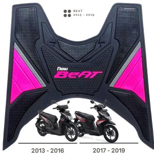 ALAS PIJAKAN KARPET MOTOR HONDA BEAT TAHUN 2013 - 2019 / AKSESORIS VARIASI KARET PREMIUM ANTI LICIN