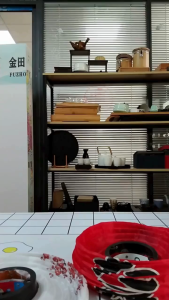 Lampion Gantung Capsul Jepang Outdoor Warna Merah 10 inch / Hiasan Dekorasi Gantung Untuk Bar Restoran Jepang