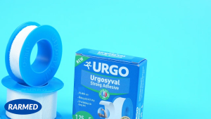 Cuộn băng keo lụa độ dính cao Urgosyval Strong Adhesive size cố định băng gạc - Nhiều cỡ