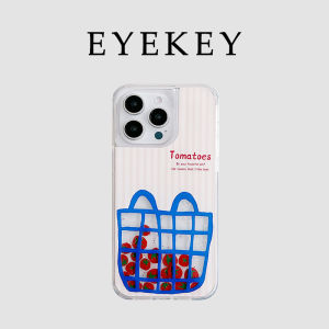 Eyekey Ins Style Creative Basket Design Phone Case Full Protection for  17Promax 16Plus New Model 14 Small Female 13 Case
