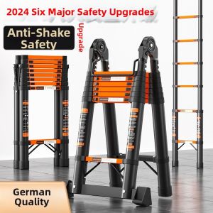 Carbon Steel Heavy Duty Extensible Step Ladder