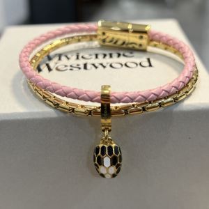 Double Layer Woven Snake Head Bracelet with Black Agate And White Enamel Pendant Cowhide Leather Feminine Fashion Jewelry