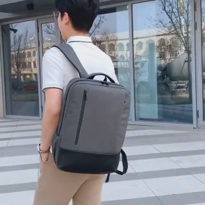 TechTrance Water Resistant C-Series 15 to 16 inch Laptop Travel Backpack Bag with USB Charging Port 6819