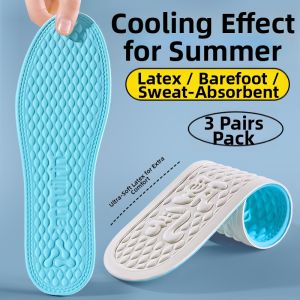 LINGMIAO | Shea Butter Thin Sweat Absorbent Deodorant Breathable Anti-Slip Shoe Insoles
