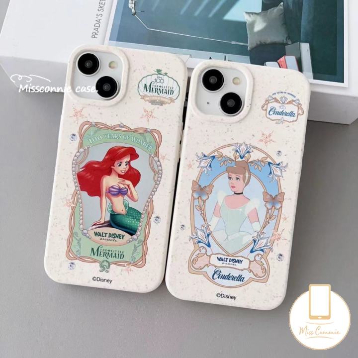 MissConnie Cute Disney Princess Cartoon The Mermaid Alice Phone