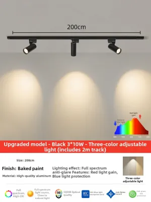 JINGYA | Adjustable LED Track Spotlight 3-color Hill-shaped