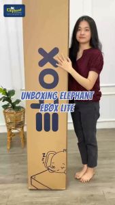 Elephant Ebox Lite Kasur Springbed In a Box Free Ongkir Kasur Official Bonnell Spring