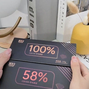 无糖黑巧克 100% Pure Dark Chocolate Free Sugar