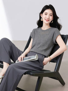 La Chapelle | Elegant Sparkle Casual Fashion Two-piece Set