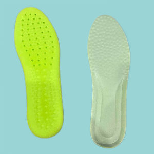 New Shock Absorption Comfortable Breathable Wormwood Deodorant Insole Arch Support Latex Soft Sweat Absorbing Running Feet Care