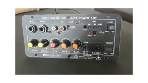 FAST DELIVERY TaffSTUDIO Amplifier Bluetooth Papan Audio Karaoke Full Bass with Digital Screen