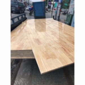 Gỗ cao su 60x120cmx12mm làm bànkệ giá sách... gỗ tự nhiên không thấm nước