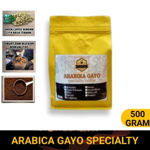 Kopi Bubuk Murni Super Halus Arabika Aceh Gayo 500 gram.Arabica Original Toko Top Kopi Aceh.