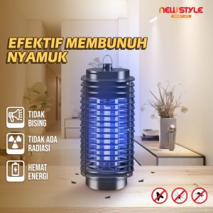 Promo Newstyle Mosquito Killer Lamp LED Perangkap Pembasmi Nyamuk Alat Pembunuh Nyamuk Serangga Insect Premium