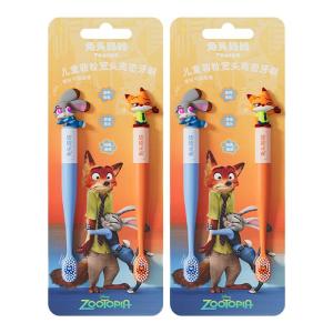 TUTOUMAMA | Toddler-to-Kid Toothbrush for Age 3-12 Soft Bristle Wide Head