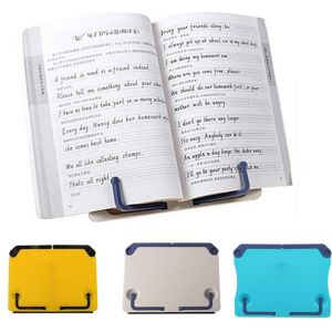 1/2PCS Adjustable Book Holder Folding Sturdy Music Score Recipe Bookend Durable Portable Reading Books Rack Students