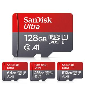 Original Ultra A1 Memory Card 128GB 256GB 512GB 1TB 2TB Micro SD TF card 256GB 512GB Class 10 U1 SDXC flashcard for phone