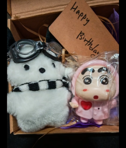 🎁 Shin-Chan Surprise Gift Box | Recorder + Cute Doll + Gift Card | Ready-to-Gift | SGD 9.90 ✨