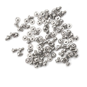 【Y】100Pcs M3x5mm Computer PC Case Hard Drive Precision PSU 6/32" Hex Screws
