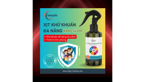 Xịt Khử khuẩn đa năng Nano Bạc Nano Silver Hoàng Gia - dùng cho gia đình văn phòng