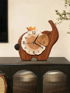 YUANLAISHIWOJIA | Retro Style Elephant Design Creative Quiet Desk Clock