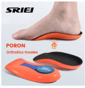 1Pair Foot Arch Half Pad Orthopedic Half Insoles Plantar Fasciitis Feet Insoles Arch Supports Orthotics Inserts Relieve Flat Feet High Arch Foot Pain