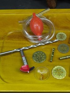 Chinese Style Tea Set Drain Pipe Water Absorbing Ball Tea Tray Kung Fu Tea Accessories Sink Pipe Airbag Tea Tray Water Drainage