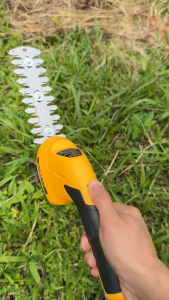 KEELAT Cordless Grass Cutter and Branch Trimmer 7.2V Lithium-ion Portable Grass Cutter Electric Shrub Shear
