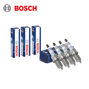Bosch | 4pcs Bosch Double Platinum Spark Plugs FR7KPP33U+ for Toyota Corolla Verso Yaris/Viosfor Hyundai Elantra【OE:JE411811】