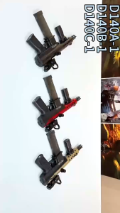 [Fei Mao] TEC-9 Soft Bullet Toy Gun (D140) Manual Shell Ejecting Blaster Kids Foam Dart Gun with Magazine Scope Target Set Outdoor Shooting Toy